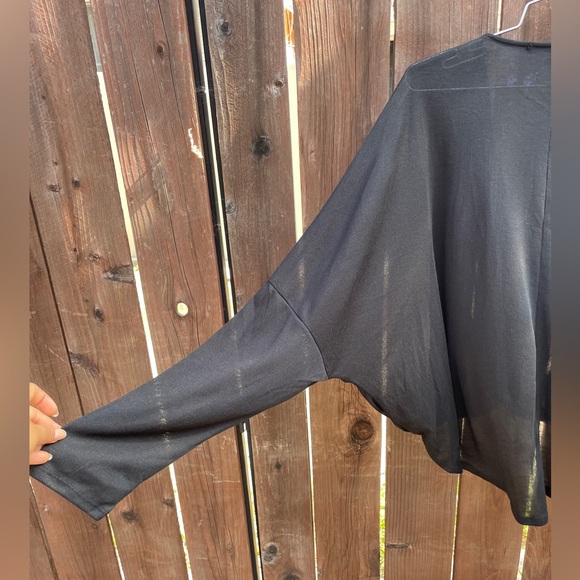 HYFVE | Women’s Black Long Sleeve Blouse - Picture 7 of 7